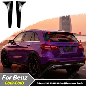 Pour Mercedes Benz Classe B W246 B180 B200 2012 2013 2014 2015 2016 2017 2018 Kit de Décoration de Vitre Arrière Latérale de Voiture - Product Image 1