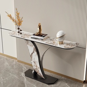 Tavolo Console Moderno di Lusso Regolabile in <span class=keywords><strong>Oro</strong></span> con Pannello MDF <span class=keywords><strong>e</strong></span> Garanzia di 1 Anno per <span class=keywords><strong>Arredamento</strong></span> Soggiorno - Product Image 4