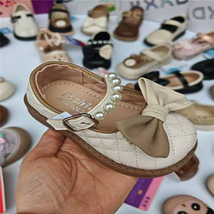 Осеннее платье принцессы дизайн для маленьких девочек мягкая подошва детская кожаная обувь для внешней торговли Летняя распродажа - Product Image 1