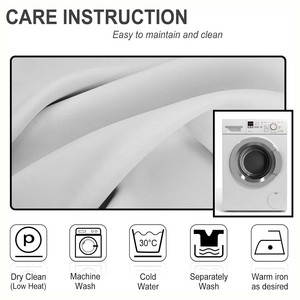 Rideau occultant thermique à œillets pour chambre, salon, bureau – Décoration intérieure - Product Image 6