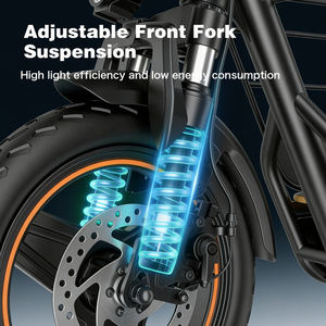 Monopattino Elettrico da Pendolarismo con Doppio Cestino e Sedile, Pneumatici da 14 Pollici, Consegna Rapida, per Adulti - Disponibile in Magazzino UE/USA - Product Image 5