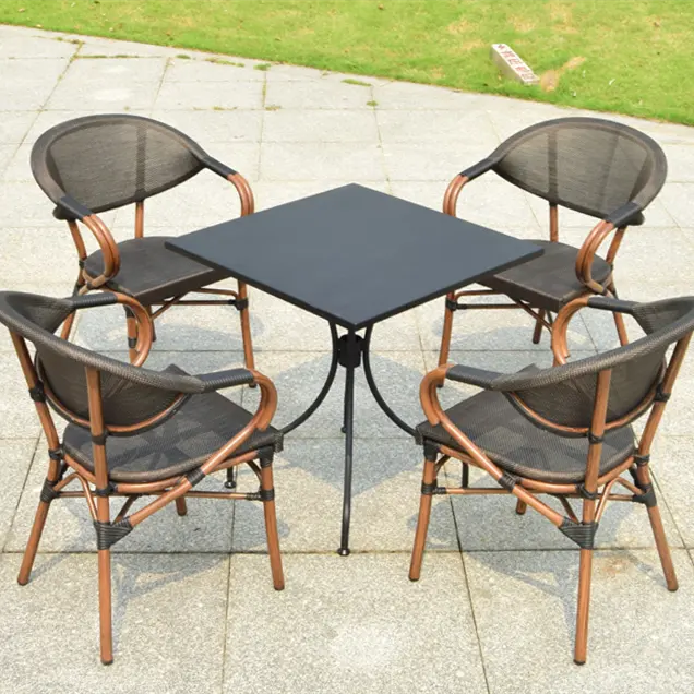 Youya Goedkope Outdoor Patio Tuin Franse Tafel Sets Antieke Gietijzeren Meubels Benen Voor Bistro Set