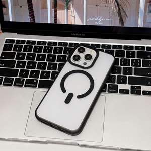 เคสโทรศัพท์สำหรับ iPhone 17 Pro Max แบบใสกันกระแทก ดีไซน์เรียบง่าย ผิวด้าน พร้อมร่องแม่เหล็ก - Product Image 6