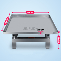 Table vibrante pour chocolat, petite table pour chocolat liquide, machine à faire fondre le chocolat avec vibration