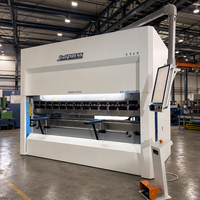 Máquina Plegadora de Metal Servo sin Aceite de 100T/3200mm con Repetibilidad de ±0.01mm para Producción de Puertas y Paneles Largos de Gabinetes