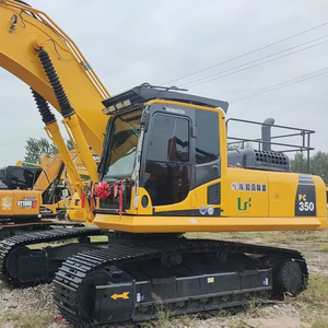Excavadora de orugas multifunción japonesa original usada Komatsu PC350 alta eficiencia Komatsu PC360 PC300 en buenas condiciones a la venta - Product Image 1