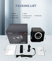 Meilleures ventes : Projecteur portable ultra haute définition Android 14 intelligent pour les entreprises, l'éducation et le bureau