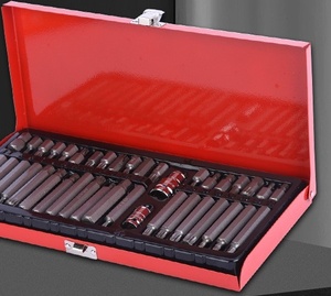 Jeu de 40 douilles pour réparation automobile Star Spline Design Kit d'outils multifonctionnels pour les projets de <span class=keywords><strong>mécanique</strong></span> et le <span class=keywords><strong>garage</strong></span>. - Product Image 5