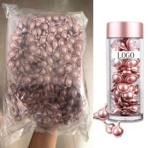 Groothandel 1000 Stks/zak <span class=keywords><strong>24K</strong></span> Gouden Gezichtsolie Serumcapsule Bevat Vitamine C E Niacinamide Zonnebloem Schapen Placenta Vermindert - Product Image 6