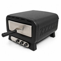 Four à pizza électrique de comptoir 14L, sans ventilation, à température réglable, commande mécanique, cuisson économe en énergie