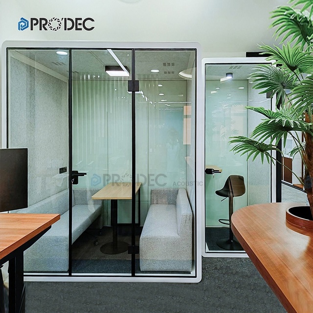 Acoustic Soundproof Office Phone Booth Silence Meeting Pod