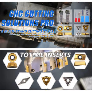 Fresa de Carburo CNC HRC45-65 con 5 Filos, Cortador Cuadrado de Tungsteno Personalizable para Fresado Plano de Acero, Compatible con ODM y OEM - Product Image 4