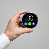 Écran tactile circulaire HD-MI de 4 pouces, nouvel arrivage, écran LCD rond, écran numérique universel d'intérieur
