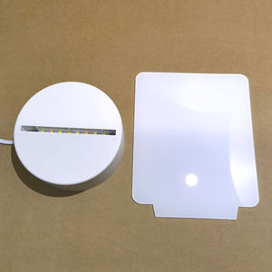 Lámpara de sublimación rectangular con base LED, regalo para <span class=keywords><strong>el</strong></span> <span class=keywords><strong>amor</strong></span> - Product Image 5