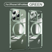 Pour iPhone 15 coloré galvanoplastie nouveau arrivé magnétique coloré étui de téléphone pour iPhone15 couverture