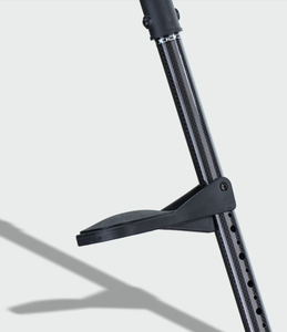 Béquille adulte en fibre de carbone ultra-légère Black Mamba Non-Slip High Height Cane Thickened Pair Fabrication Services - Product Image 1