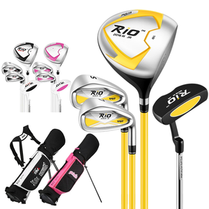 Juego de Palos de Golf PGM Junior para Niños, Unisex, para Principiantes, con Varillas de Carbono, Juego Completo de Palos de Golf con Bolsa de Golf para Entrenamiento de Golf - Product Image 1