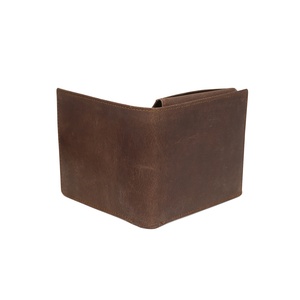 Cartera corta de cuero suave para hombre al por mayor, cartera delgada para hombre, Tarjetero con ranuras para dinero, Cartera de cuero RFID de lujo para hombre - Product Image 3