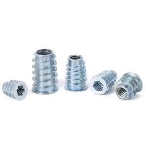 Hete Aanbieding Op Maat Gemaakt Meubilair Draadinserts Moer M4 M5 M6 M8 M10 Type D Klinkmoer Verzinkt met Ring voor Beton - Product Image 1