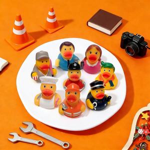 Patitos de Goma Personalizados de 2 Pulgadas para Baño de Bebés, Juguetes Únicos para la Bañera con Diseños Divertidos, Mini Patitos al por Mayor - Product Image 2