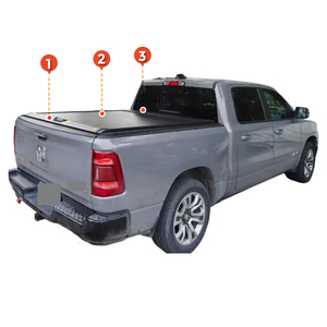 Pickup eléctrico aluminio duro rodillo obturador tapa retráctil maletero Tonneau cubierta camión caja cama cubierta para MITSUBISHI TRITON - Product Image 1
