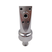 Conector rápido de acero inoxidable refrigerado por líquido, placa refrigerada por agua, piezas de robot humanoide, procesamiento CNC personalizado