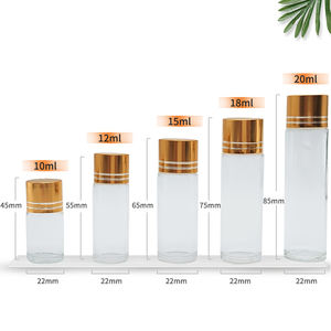 Haute Borosilicate D22 * H85mm pot scellé confiture de thé stockage de bonbons poudre scellée Granules poudre <span class=keywords><strong>Matcha</strong></span> bouteilles en verre vides - Product Image 3