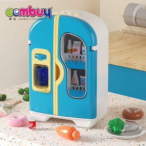Jeu de cuisine moderne pour enfants avec réfrigérateur en plastique ABS, fonctionne avec <span class=keywords><strong>3</strong></span> piles AAA, pour les enfants de 2 à 7 ans, préscolaire - Product Image 4