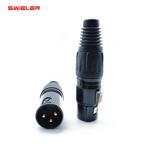 Bộ Chuyển Đổi Dây Cáp Âm Thanh Phích Cắm Cái 3 Chân Chân Đồng Nguyên Chất Hợp Kim Kẽm Cho Micrô Bộ Kết Nối MIC Cannon DMX - Product Image 5