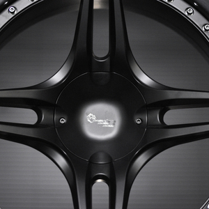 Jantes forgées sur mesure en deux parties, à profil profond, 19 et 20 pouces, 5x112, noires avec lèvres brossées, pour <span class=keywords><strong>Audi</strong></span> RS6 R8 S5 A7 RS5 - Product Image 2