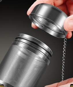 Infuseur à thé en acier inoxydable de qualité supérieure avec couvercle-Filtre à mailles extra fines pour thé, café et épices, étanche et facile à nettoyer - Product Image 6