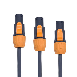 Câble audio SpeakON 3 conducteurs, gaine PVC, conducteur en cuivre, connecteur mâle-femelle pour équipement audio - Product Image 4