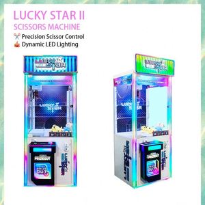 Lucky Star II Arcade Crane <b>Machine</b> LED Illuminated Redemption <b>Game</b> Cabinet Amusement Equipment Mall Park Stainless Steel Ninix - Product Image 2