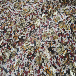 Populaire Date Haute Qualité Meilleur <span class=keywords><strong>Prix</strong></span> En Gros Léger Matériau Respirant Soie Tissu Métallique pour Les Vacances D'été - Product Image 4