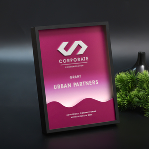 Medalla creativa Placa de premio de trofeo personalizada Placa de <span class=keywords><strong>matrícula</strong></span> Empresa personalizada Placa conmemorativa de Premio de <span class=keywords><strong>Honor</strong></span> de metal de alta calidad - Product Image 3