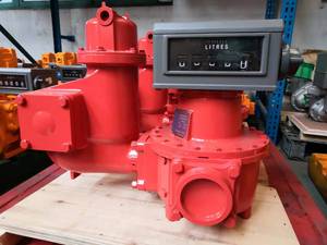 燃料油ステーション流量メーターをアンロードするための重力ロータリーベーンフローメーター - Product Image 2