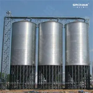 1000 5000 tấn thép Phễu dưới Silo hạt Silo mạ kẽm Silo