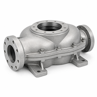 Coque et boîtier de pompe en acier inoxydable sur mesure - Fonderie de fonderie par moulage à la cire perdue, Fournisseur OEM industriel en gros