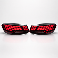 Feux arrière à LED BK pour Mercedes Classe E W212 E260, design écailles de dragon OLED, clignotants séquentiels, Plug & Play