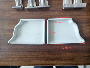 Bouchon d'extrémité de <span class=keywords><strong>gouttière</strong></span> en aluminium estampé de précision, solide et anti-déformation, accessoire de quincaillerie pour système de <span class=keywords><strong>gouttière</strong></span> extérieure de 5 et 6 pouces - Product Image 3