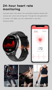 Reloj inteligente de pulsera con monitor de ritmo cardíaco, dispositivo portátil de 1,32 pulgadas, resolución de 360x360, NFC, BT, llamadas, gran oferta - Product Image 6