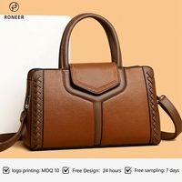 Sac fourre-tout de luxe en cuir PU pour femme, fermeture éclair, fait main, été, logo personnalisé, OEM, grande capacité, imperméable