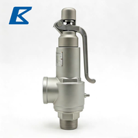Vanne de sécurité filetée en acier inoxydable SS304 SS316 NPT BSP, vanne de décharge de pression pour l'eau, l'huile, le gaz, l'air