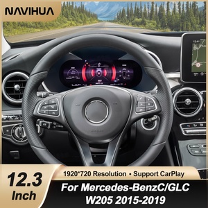 12.3 Inch Ghost Screen <b>for</b> Mercedes Benz C GLC Class W205 X253 2015 2018 2019 LCD Dashboard Virtual Cockpit <b>Car</b> <b>Digital</b> Cluster - Product Image 6