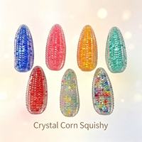 Mainan Elastis Bola Kristal Corn Squeezing Ball, Mainan untuk Menghilangkan Stres, Melepaskan Stres, dan Mengurangi Stres