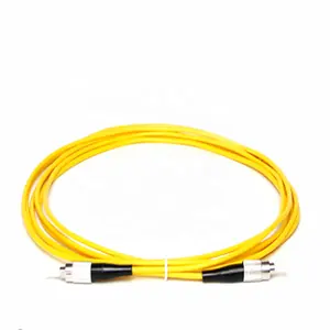 China Telecom proveedor de cable de parche de fibra óptica FC UPC SC único modo óptico Jersey