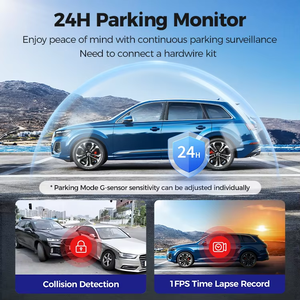 AZDOME S58 4G LTE 3ch Cámara de salpicadero Aplicación <span class=keywords><strong>Intercomunicador</strong></span> Remoto Transmisión en vivo en tiempo real 2K Cámara de coche Tarjeta SIM Cámara de salpicadero delantera y trasera - Product Image 5