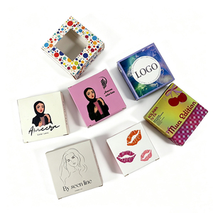 Boîte en carton écologique personnalisée pour lentilles <span class=keywords><strong>de</strong></span> <span class=keywords><strong>contact</strong></span> colorées et produits <span class=keywords><strong>de</strong></span> beauté, vente en gros - Product Image 2
