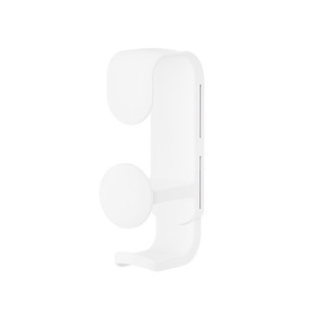 Yimijia Adhesive Hook Wall Mounted Basin Hook White ABS Extendable For Bathroom Kitchen Toilet - Product Image 5
