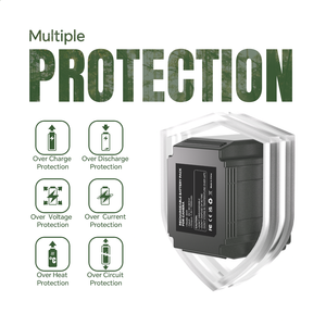 Difendere la batteria di ricambio diretta ricaricabile agli ioni di litio della fabbrica della telecamera di sicurezza cellulare in magazzino - Product Image 2